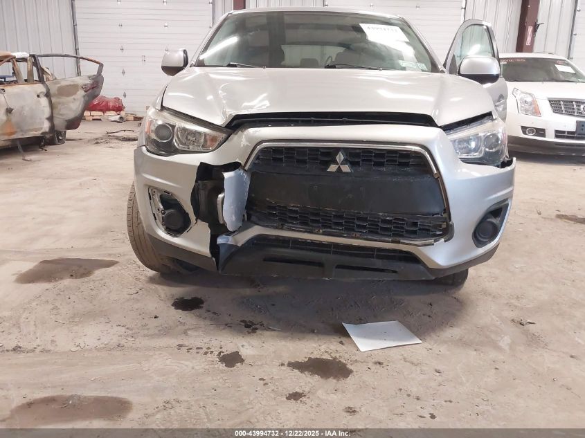 2015 Mitsubishi Outlander Sport Es VIN: 4A4AR3AW6FE061257 Lot: 43994732