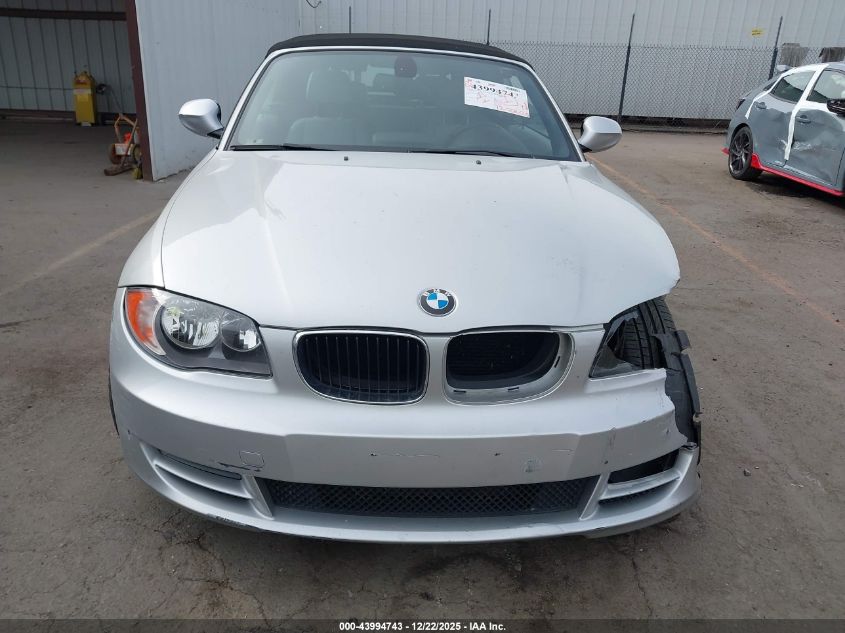 2010 BMW 128I VIN: WBAUN1C55AVH81988 Lot: 43994743