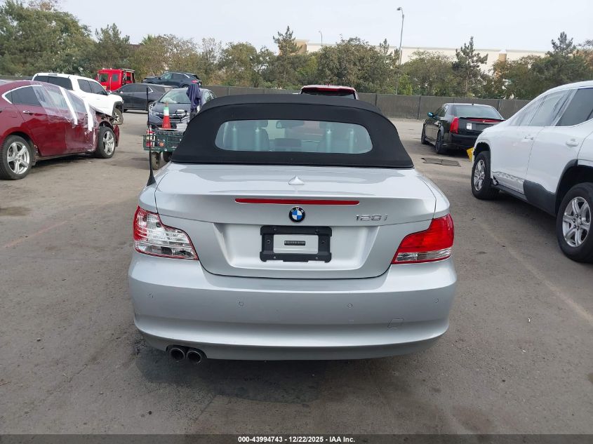 2010 BMW 128I VIN: WBAUN1C55AVH81988 Lot: 43994743