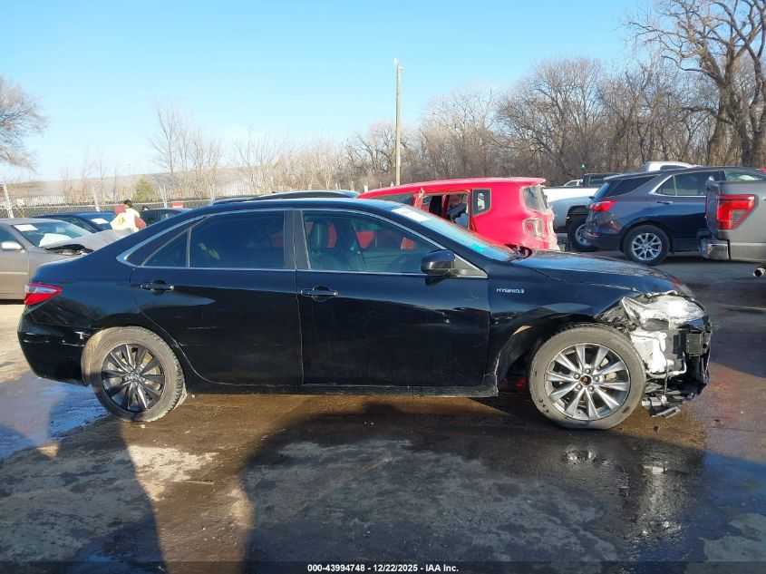 2015 Toyota Camry Hybrid Xle VIN: 4T1BD1FK8FU148485 Lot: 43994748
