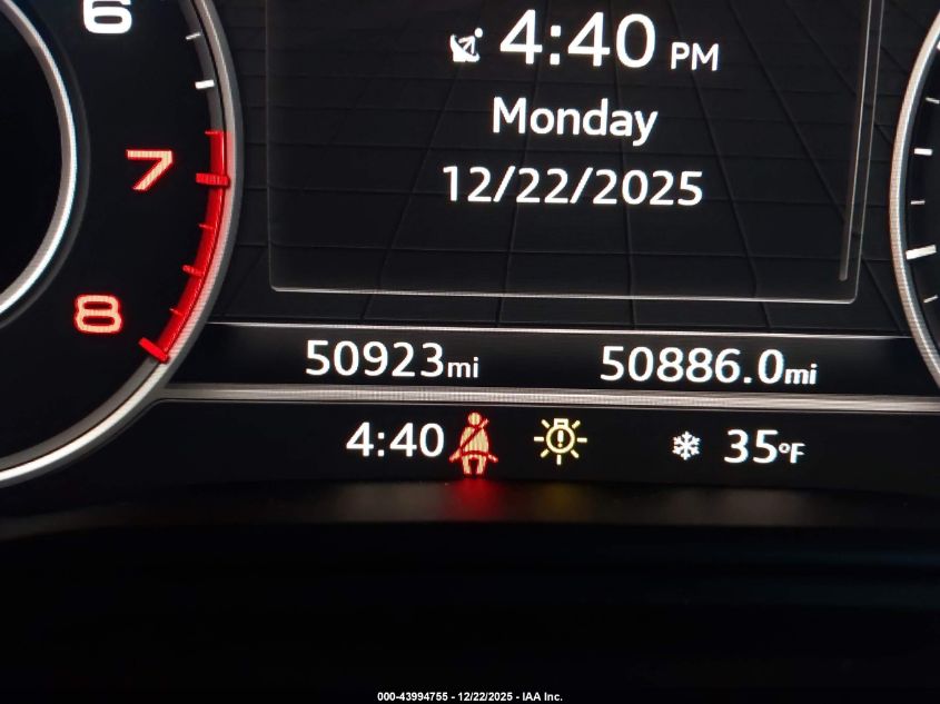 2019 Audi Q5 45 Premium VIN: WA1BNAFY4K2079087 Lot: 43994755