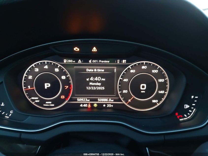 2019 Audi Q5 45 Premium VIN: WA1BNAFY4K2079087 Lot: 43994755