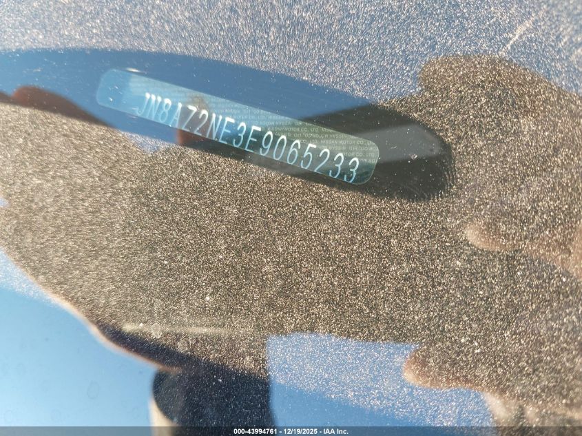 2014 Infiniti Qx80 VIN: JN8AZ2NE3E9065233 Lot: 43994761