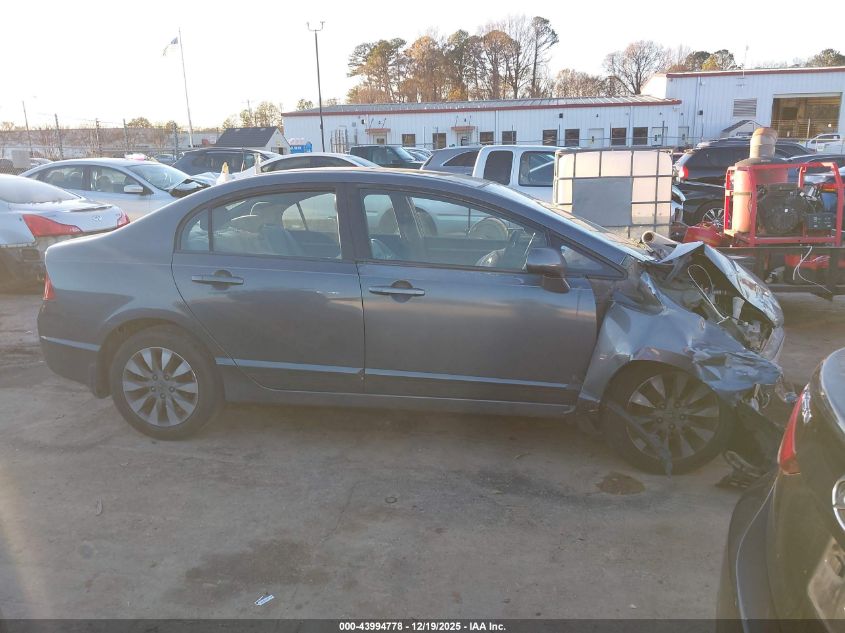 2009 Honda Civic Ex VIN: 2HGFA16849H534493 Lot: 43994778