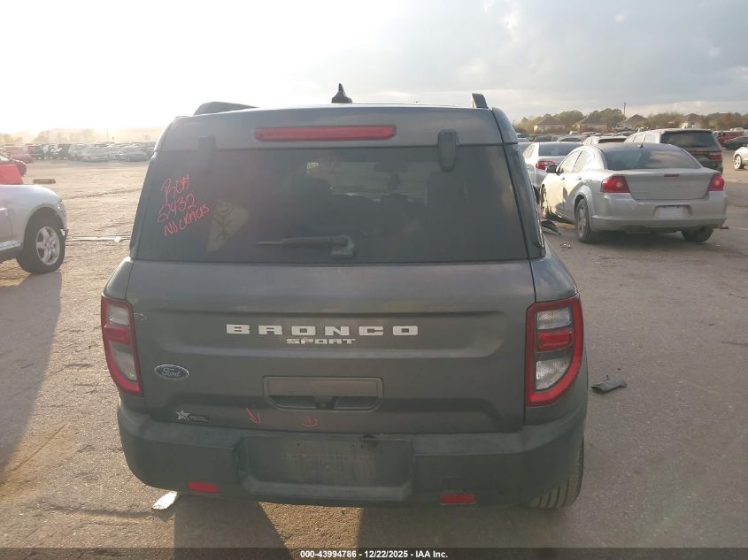 2021 Ford Bronco Sport Big Bend VIN: 3FMCR9B67MRA29442 Lot: 43994786