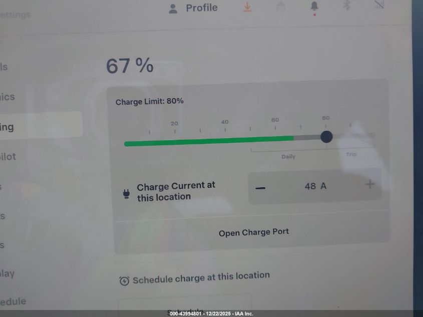 2025 Tesla Model Y Long Range Dual Motor Rear-Wheel Drive VIN: 7SAYGDED7SF221636 Lot: 43994801