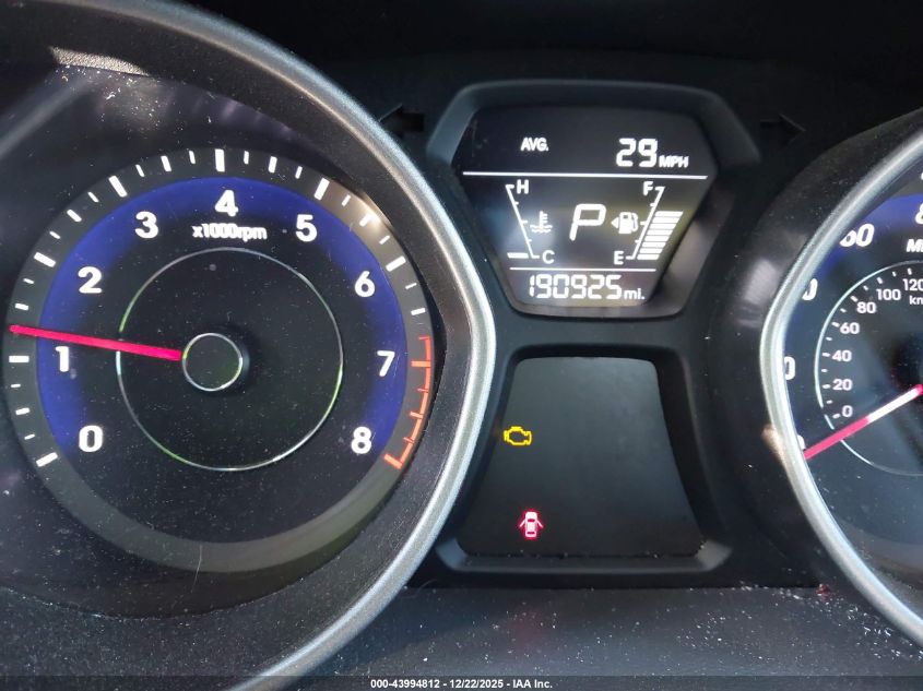 2014 Hyundai Elantra Se VIN: 5NPDH4AE2EH543081 Lot: 43994812