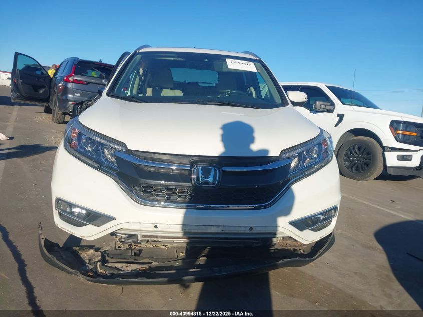 2016 Honda Cr-V Touring VIN: 5J6RM3H91GL009437 Lot: 43994815