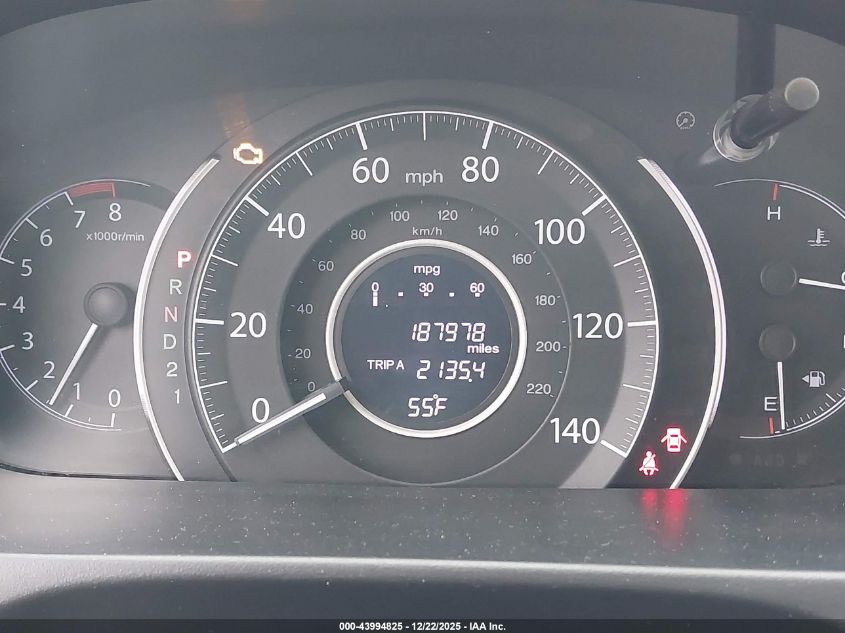 2012 Honda Cr-V Ex VIN: 5J6RM4H56CL040227 Lot: 43994825