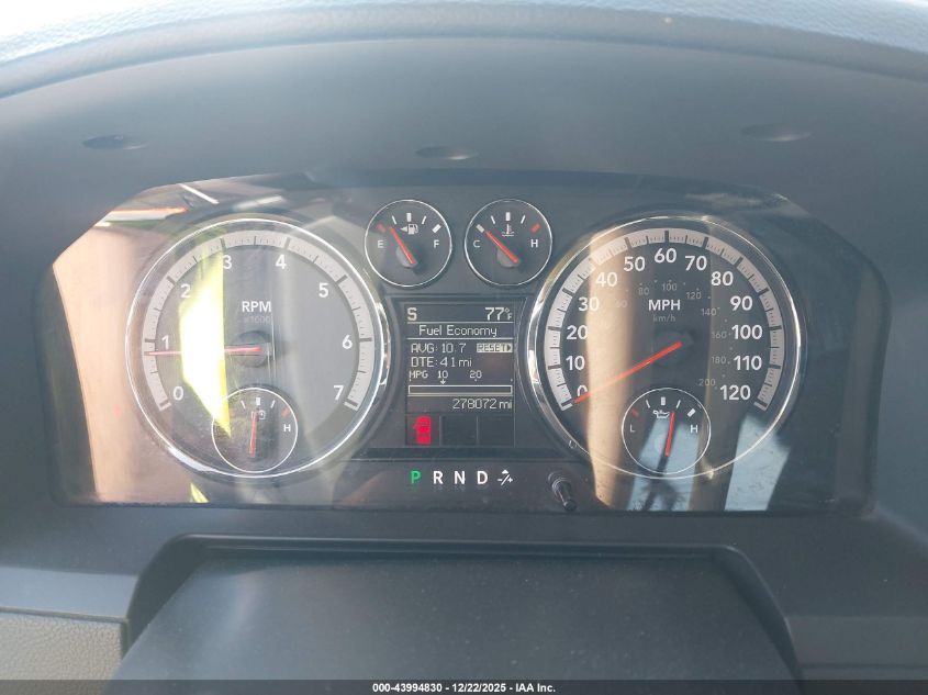 2012 Ram 1500 Laramie VIN: 1C6RD6NT3CS212778 Lot: 43994830