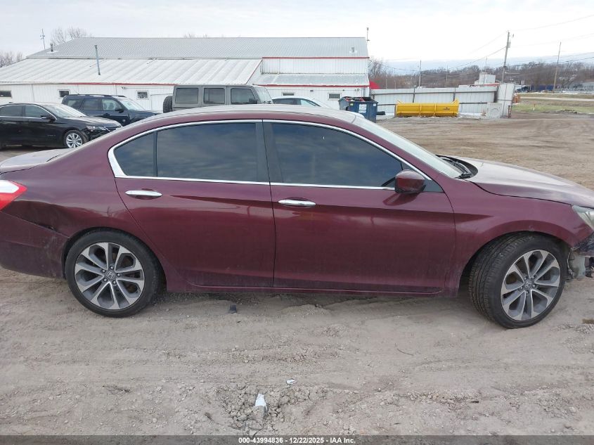 2014 Honda Accord Sport VIN: 1HGCR2F58EA184334 Lot: 43994836