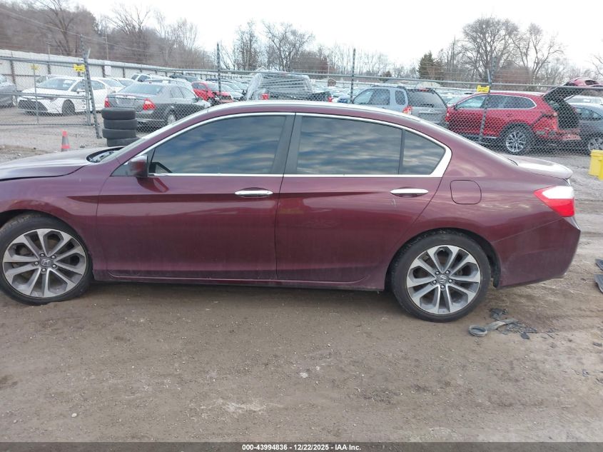 2014 Honda Accord Sport VIN: 1HGCR2F58EA184334 Lot: 43994836