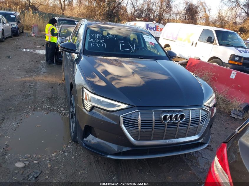 2021 Audi E-Tron Premium Quattro VIN: WA1AAAGE0MB020567 Lot: 43994851