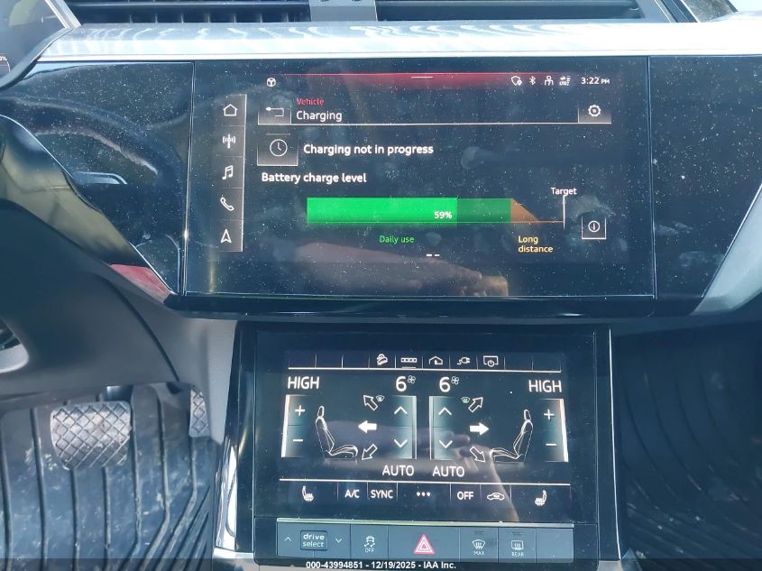2021 Audi E-Tron Premium Quattro VIN: WA1AAAGE0MB020567 Lot: 43994851