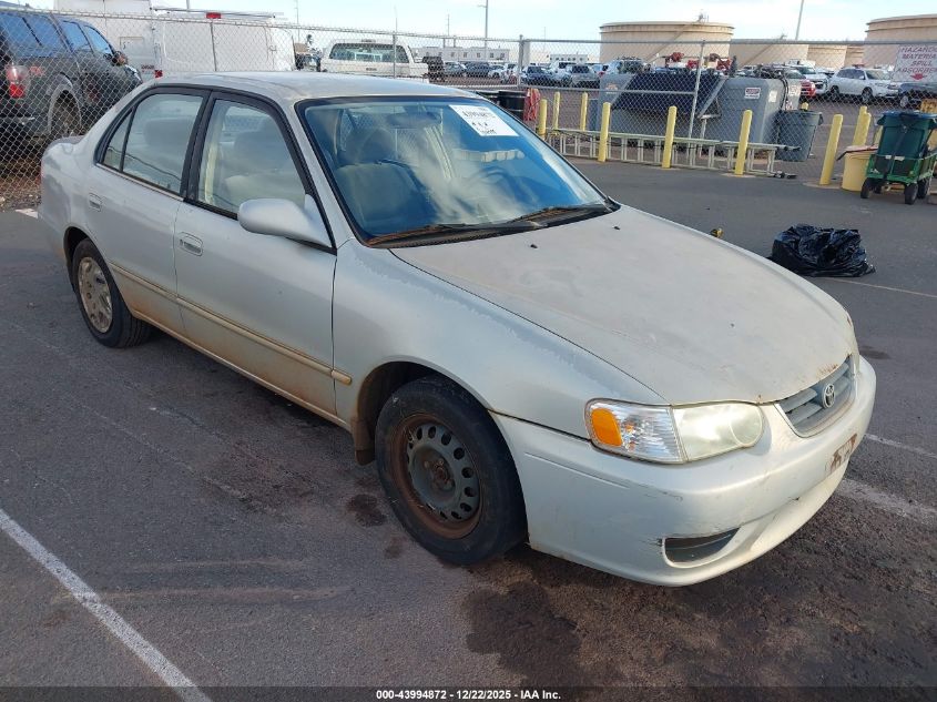 2001 Toyota Corolla Le VIN: 1NXBR12E21Z450378 Lot: 43994872