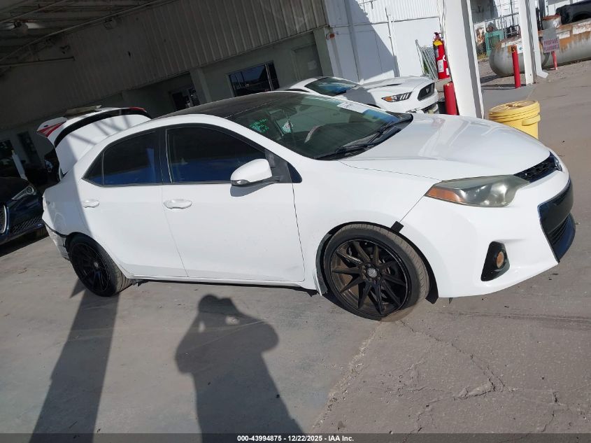 2014 Toyota Corolla S Plus VIN: 2T1BURHE4EC206341 Lot: 43994875