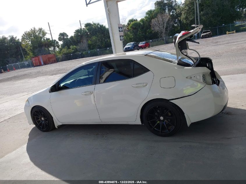 2014 Toyota Corolla S Plus VIN: 2T1BURHE4EC206341 Lot: 43994875