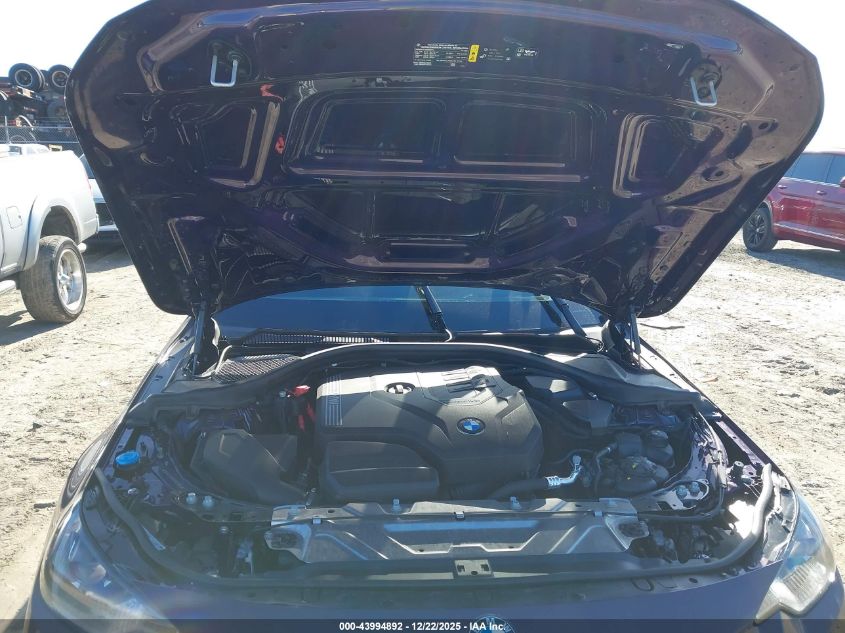 2025 BMW 230I VIN: 3MW23CM01S8F48980 Lot: 43994892