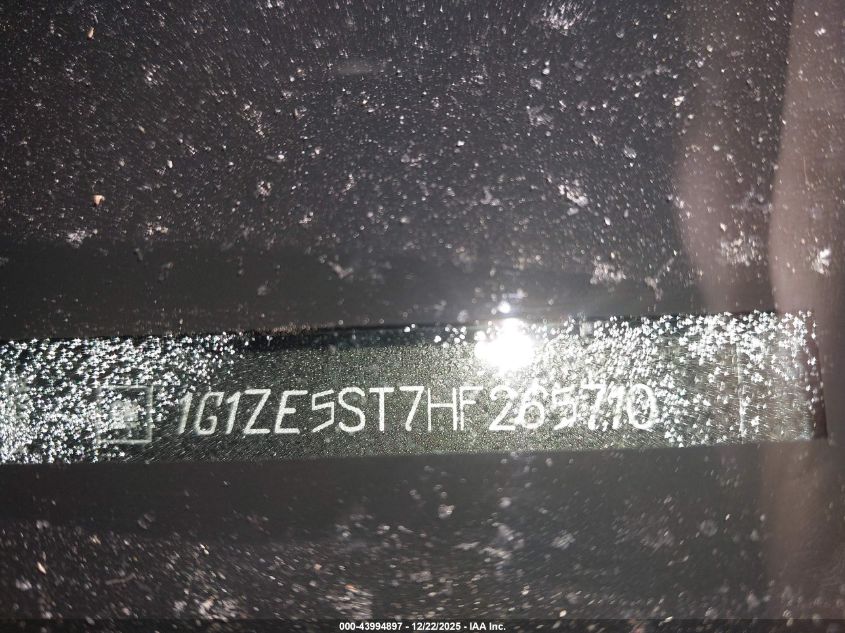 2017 Chevrolet Malibu 1Lt VIN: 1G1ZE5ST7HF265710 Lot: 43994897