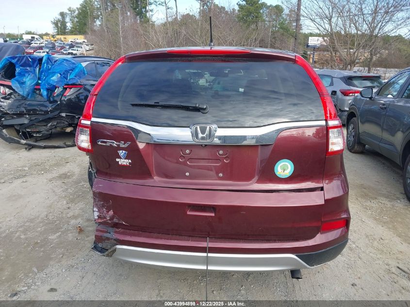 2015 Honda Cr-V Ex VIN: 2HKRM3H57FH526182 Lot: 43994898