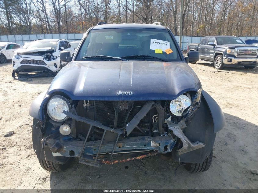 2006 Jeep Liberty Sport VIN: 1J4GL48K06W176596 Lot: 43994901