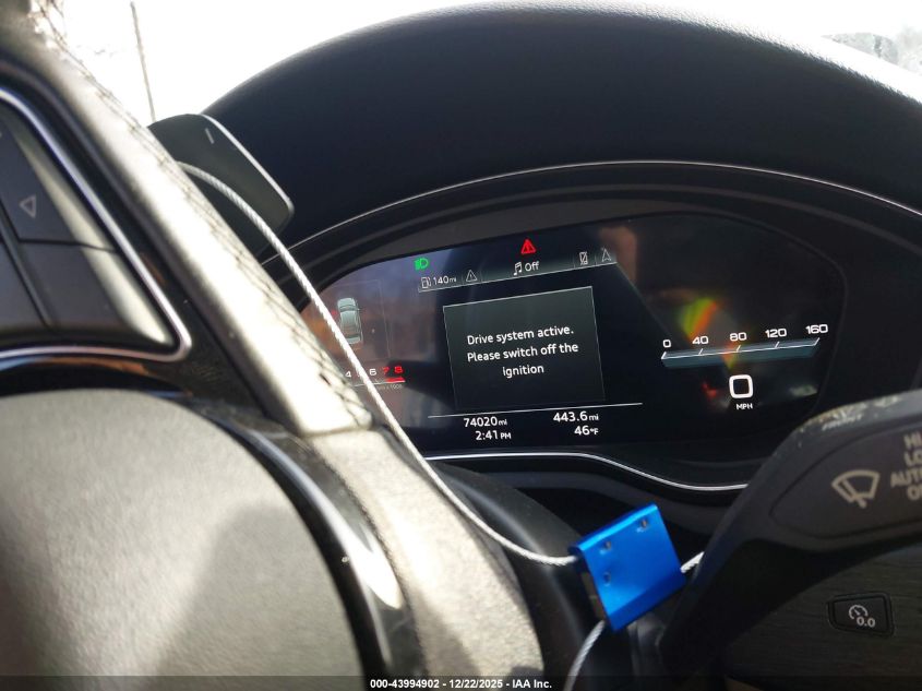 2022 Audi A4 Premium Plus 45 Tfsi S Line Quattro S Tronic VIN: WAUEAAF42NN015142 Lot: 43994902