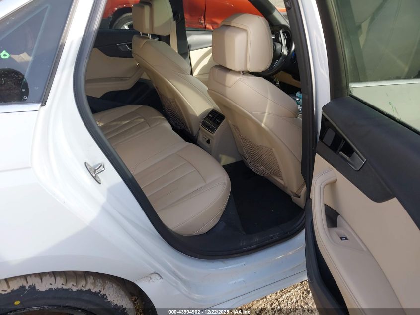 2022 Audi A4 Premium Plus 45 Tfsi S Line Quattro S Tronic VIN: WAUEAAF42NN015142 Lot: 43994902