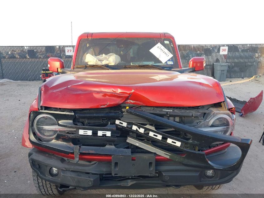 2024 Ford Bronco Outer Banks VIN: 1FMDE8BH9RLB43993 Lot: 43994903