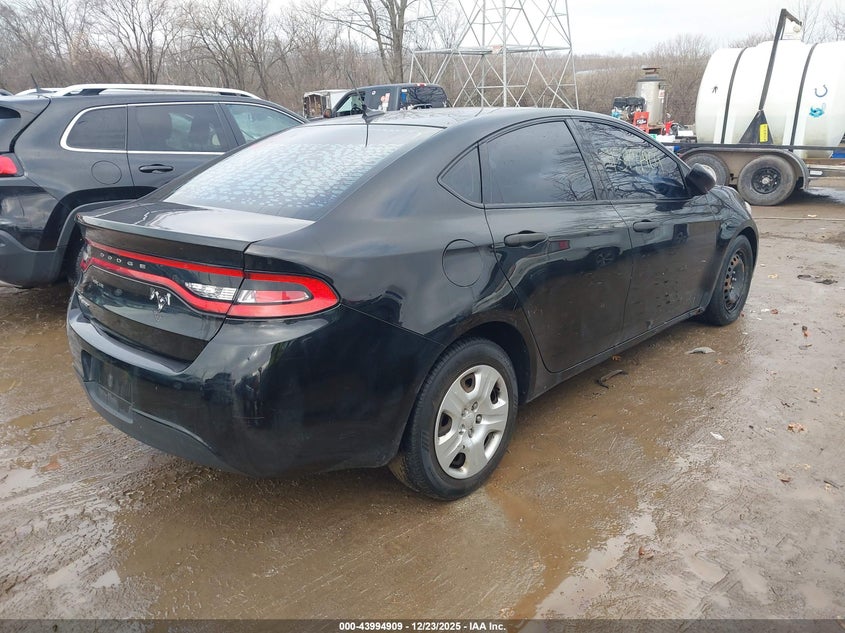 Vin: 1c3cdsaa8dd324831, lot: 44490651, dodge dart 20134