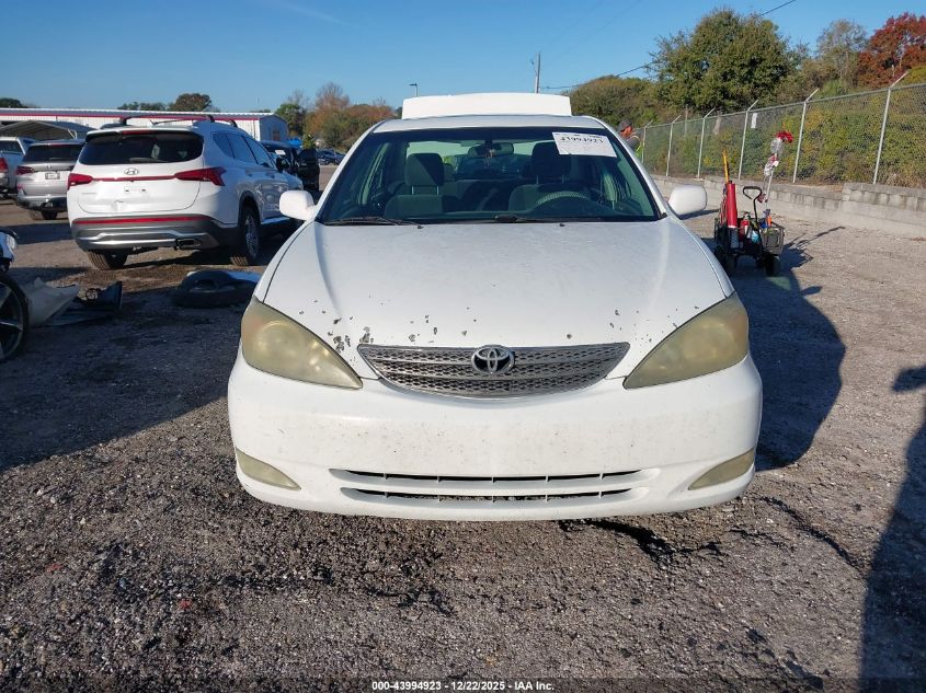 2004 Toyota Camry Se V6 VIN: 4T1BA32K84U502772 Lot: 43994923