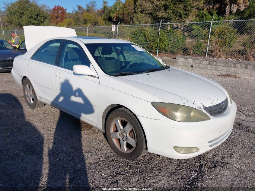 2004 Toyota Camry Se V6 VIN: 4T1BA32K84U502772 Lot: 43994923