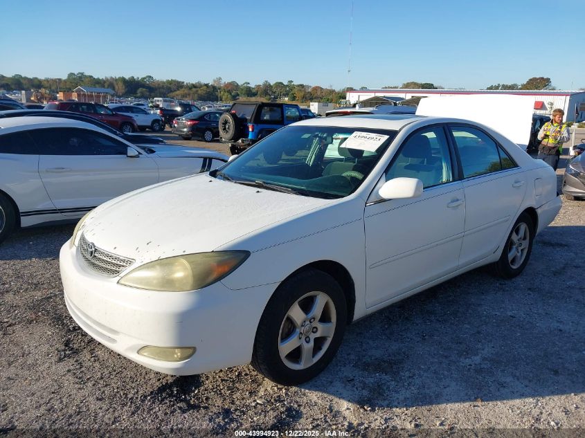2004 Toyota Camry Se V6 VIN: 4T1BA32K84U502772 Lot: 43994923