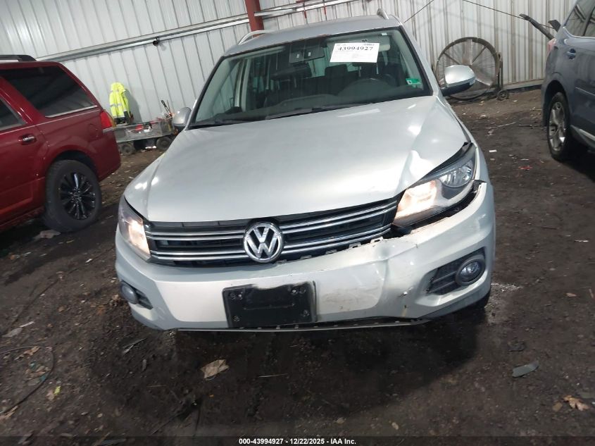 2014 Volkswagen Tiguan Se VIN: WVGAV3AX6EW547213 Lot: 43994927