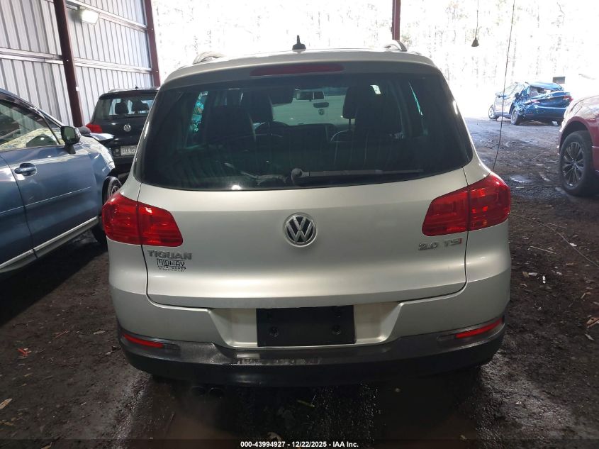 2014 Volkswagen Tiguan Se VIN: WVGAV3AX6EW547213 Lot: 43994927