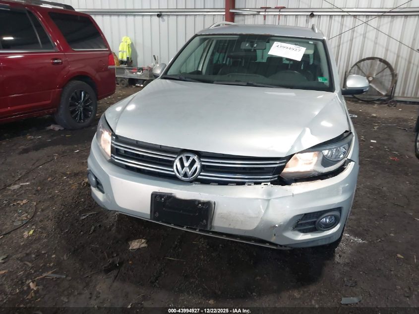 2014 Volkswagen Tiguan Se VIN: WVGAV3AX6EW547213 Lot: 43994927