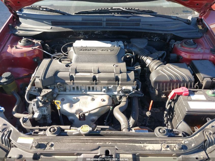 2007 Kia Spectra Ex VIN: KNAFE121075430757 Lot: 43994931