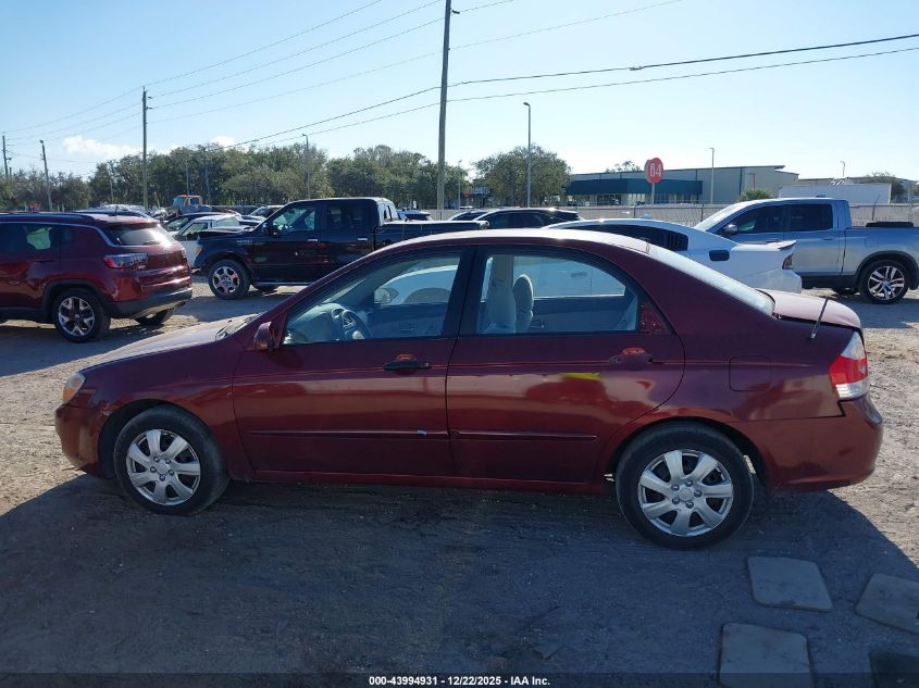 2007 Kia Spectra Ex VIN: KNAFE121075430757 Lot: 43994931