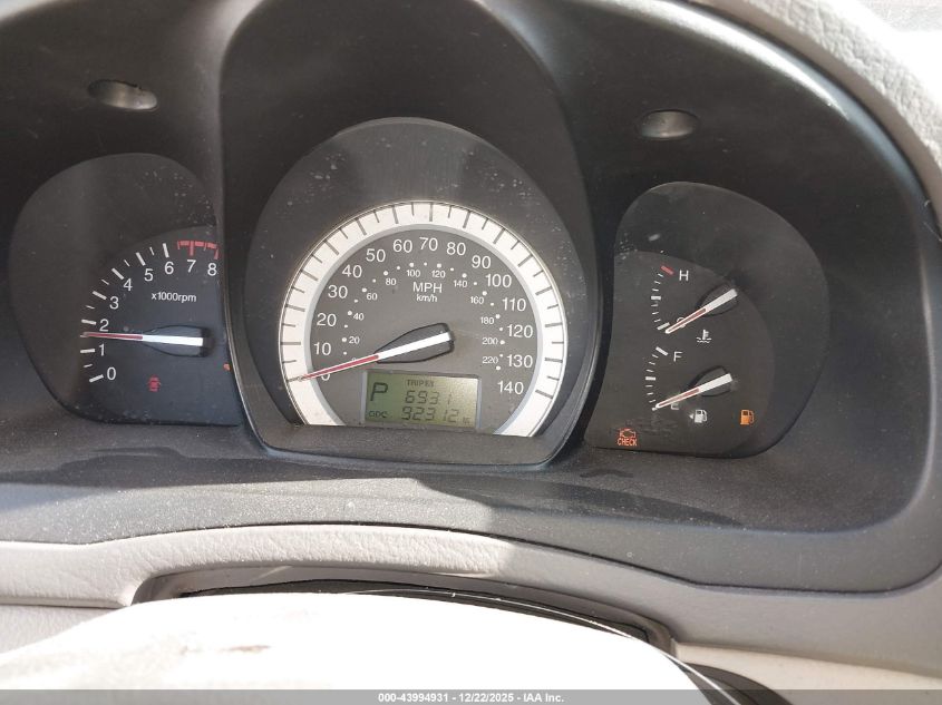 2007 Kia Spectra Ex VIN: KNAFE121075430757 Lot: 43994931