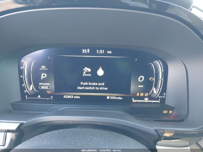 2023 Infiniti Qx60 Luxe Awd VIN: 5N1DL1FS3PC373724 Lot: 43994955