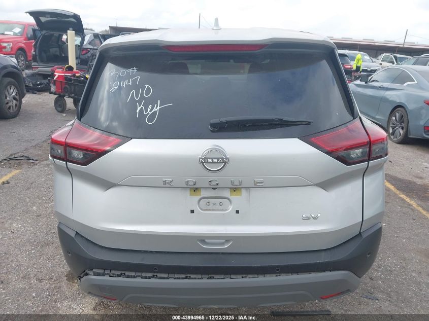 2023 Nissan Rogue Sv Fwd VIN: JN8BT3BA8PW432466 Lot: 43994965
