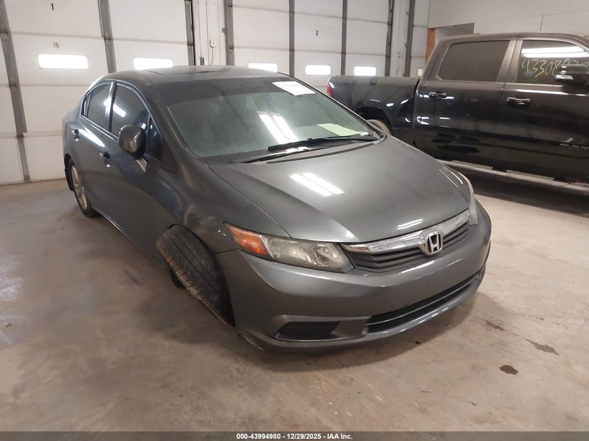 19XFB2F80CE077041 2012 Honda Civic Ex auction photo 1