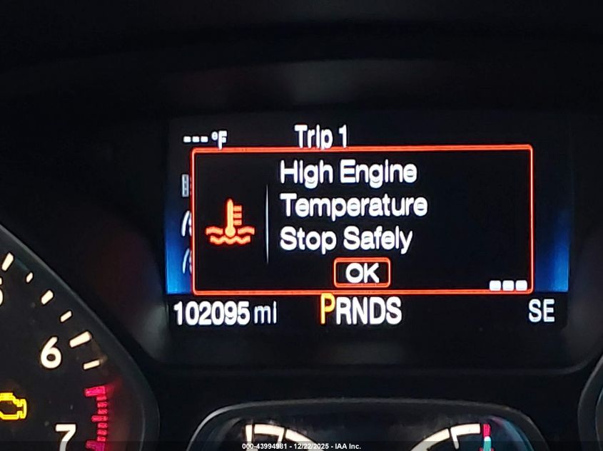 2017 Ford Escape Se VIN: 1FMCU0GDXHUB57707 Lot: 43994981