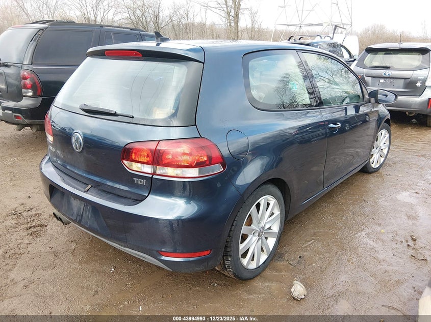 2011 Volkswagen Golf Tdi 2-Door