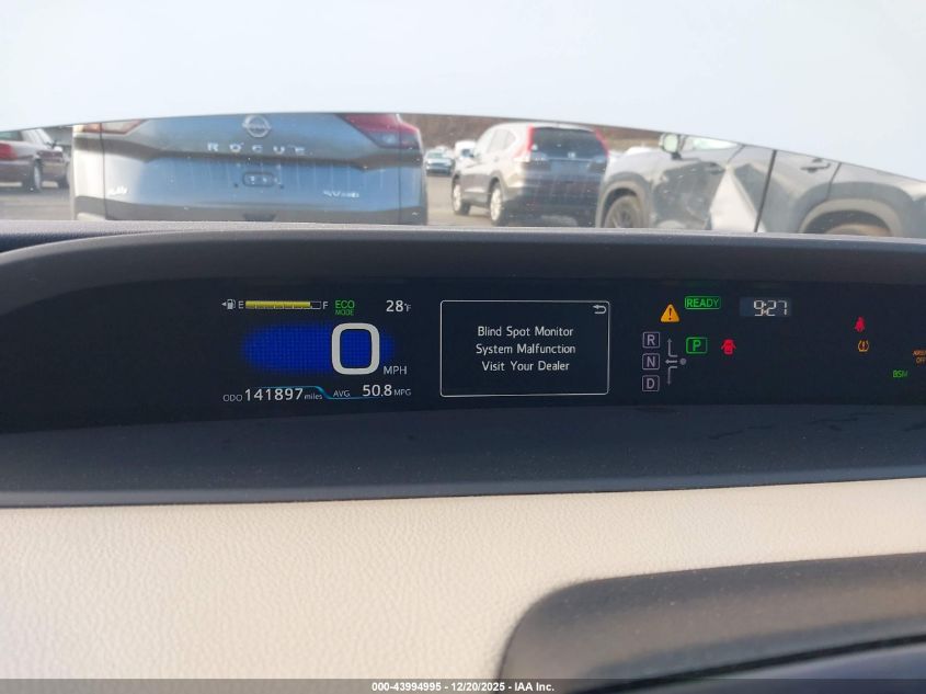 2017 Toyota Prius Four VIN: JTDKARFU9H3038258 Lot: 43994995