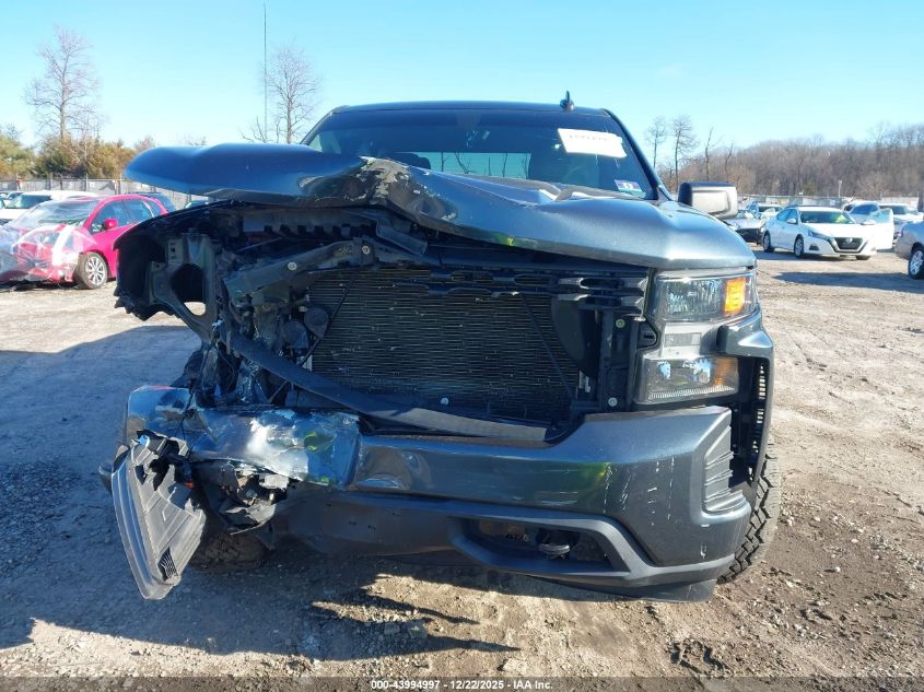 2019 Chevrolet Silverado 1500 Custom VIN: 3GCPYBEH6KG149688 Lot: 43994997