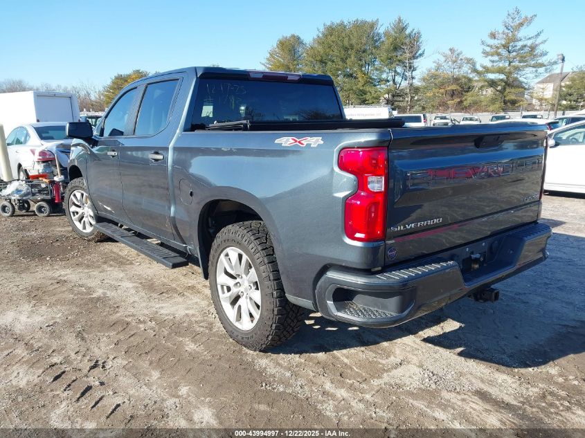 2019 Chevrolet Silverado 1500 Custom VIN: 3GCPYBEH6KG149688 Lot: 43994997