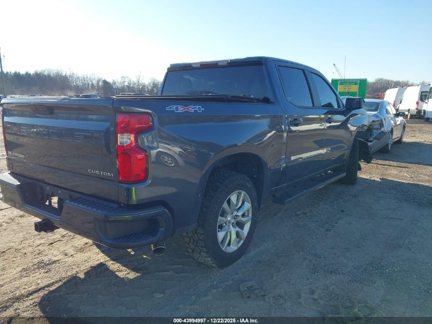 2019 Chevrolet Silverado 1500 Custom VIN: 3GCPYBEH6KG149688 Lot: 43994997