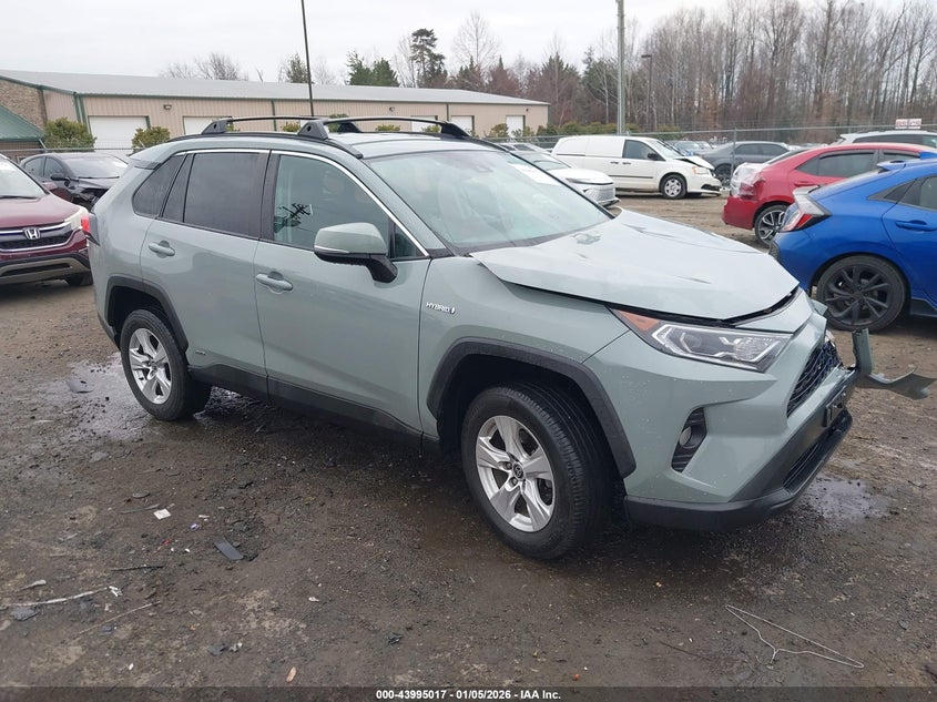 4T3RWRFV4MU019231 2021 Toyota Rav4 Hybrid Xle auction photo 1