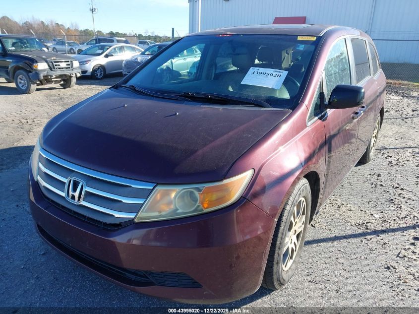2011 Honda Odyssey Ex-L VIN: 5FNRL5H6XBB089388 Lot: 43995020