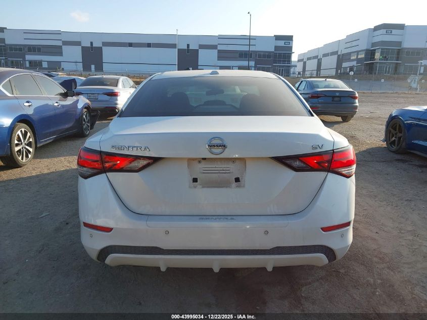 2020 Nissan Sentra Sv Xtronic Cvt VIN: 3N1AB8CV5LY305026 Lot: 43995034